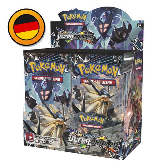 Pokémon TCG: Sonne & Mond – Ultra-Prisma Booster Display (Deutsch)