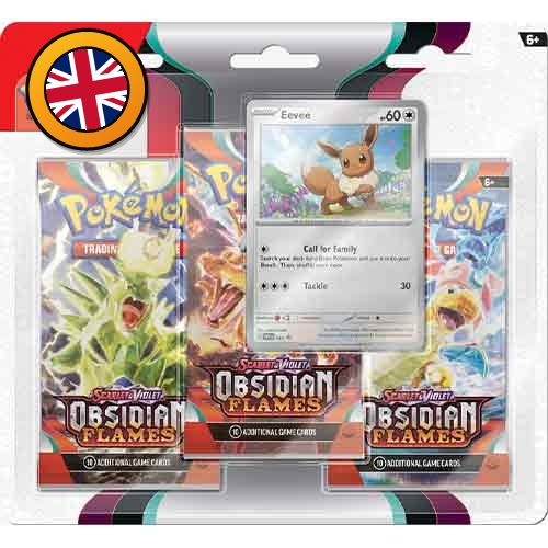 Pokémon Obsidian Flames 3 - Pack Blister - Englisch - PokéPrinz
