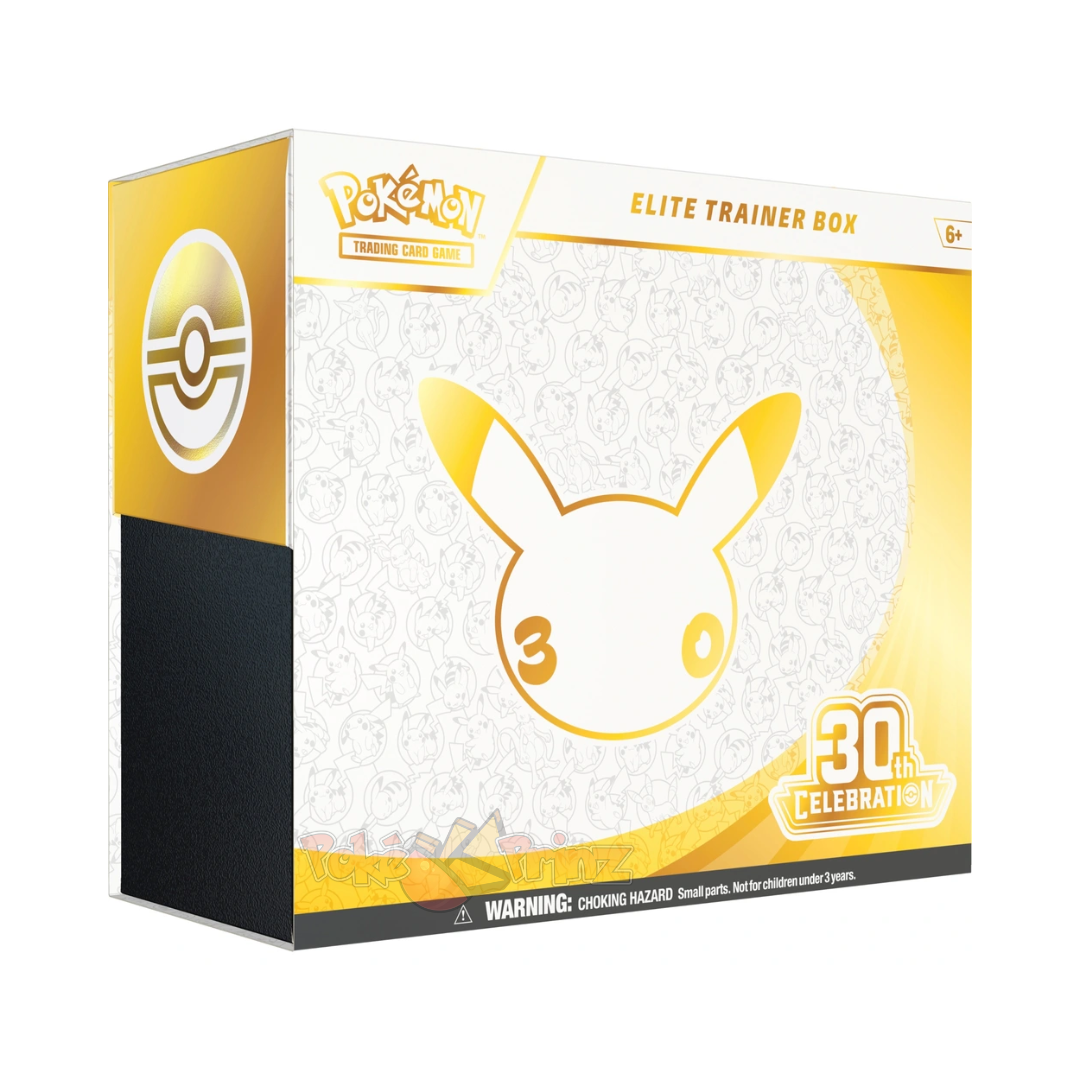 Pokémon Trading Card Game (TCG): 30th Celebration Elite Trainer Box (Englisch) – ETB Sealed OVP