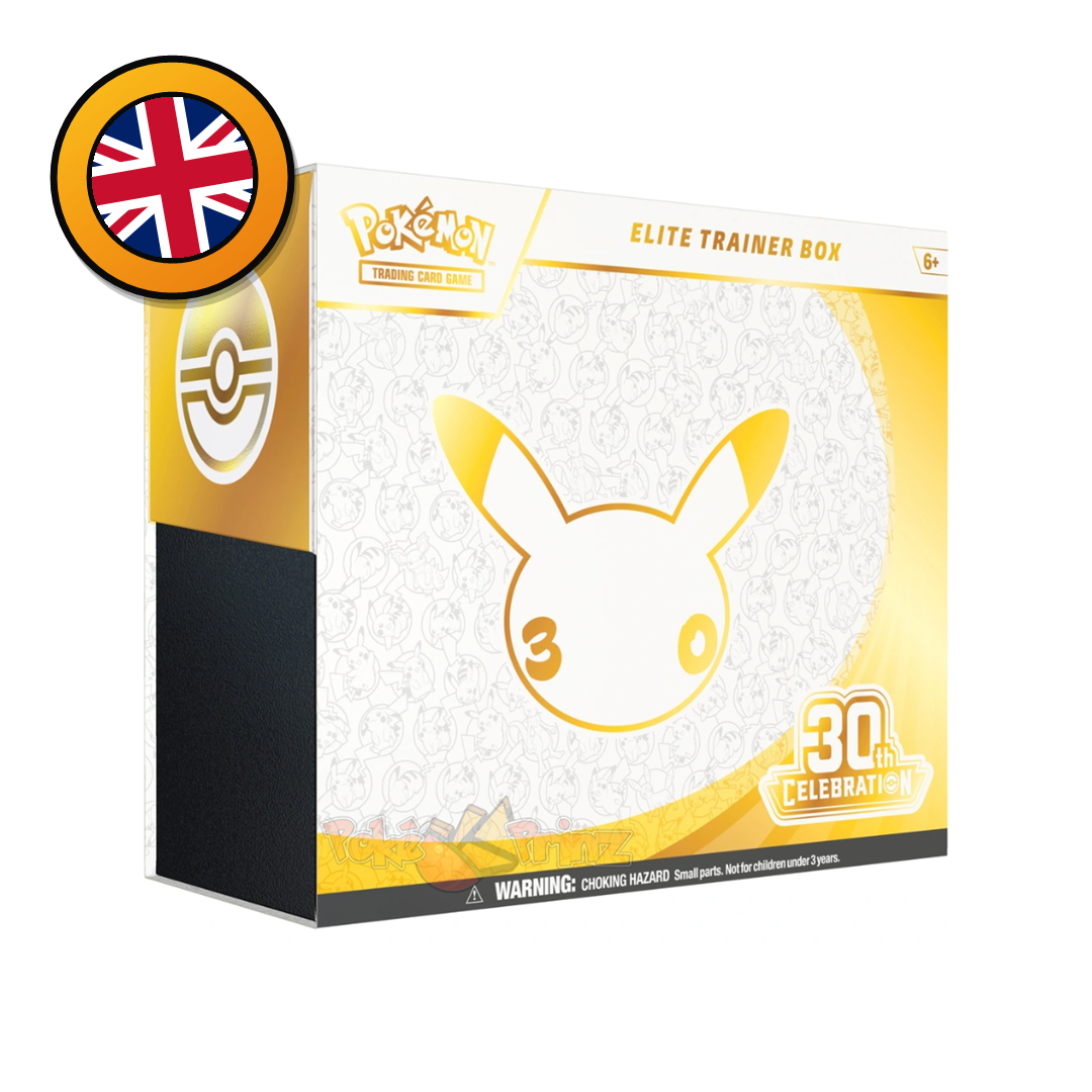 Pokémon Trading Card Game (TCG): 30th Celebration Elite Trainer Box (Englisch) – ETB Sealed OVP - PokéPrinz