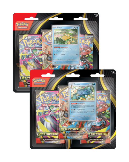 Pokemon Mega Entwicklung - 3-Pack Blister