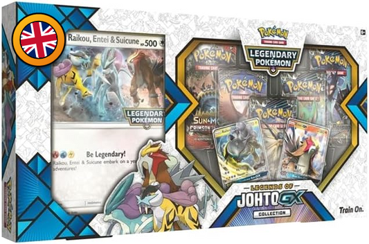 Pokémon TCG: Legends of Johto GX Collection (Englisch)
