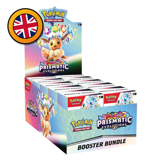 Pokémon TCG: Prismatic Evolutions – Booster Bundle Display (10 Boxen / 60 Packs)