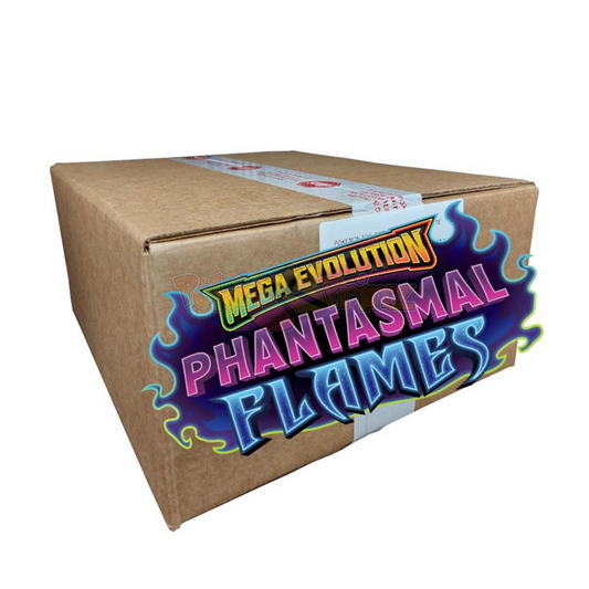 Pokémon TCG: Phantasmal Flames Elite Trainer Box Sealed Case (10 Boxen) | Englisch - PokéPrinz