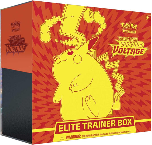 Pokémon TCG: Schwert & Schild – Vivid Voltage Elite Trainer Box (ETB) - PokéPrinz