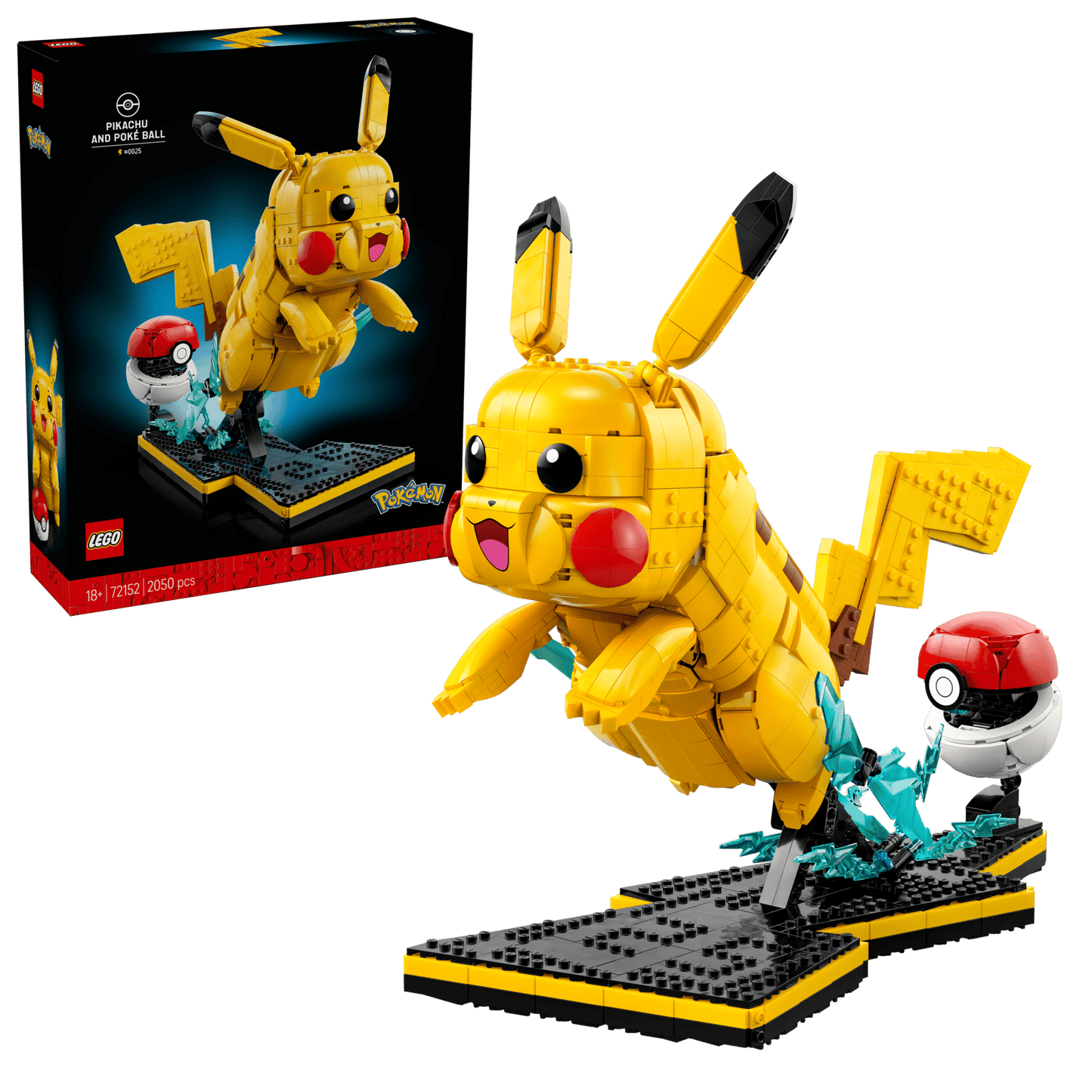 LEGO® Pokémon 72152: Pikachu und Pokéball