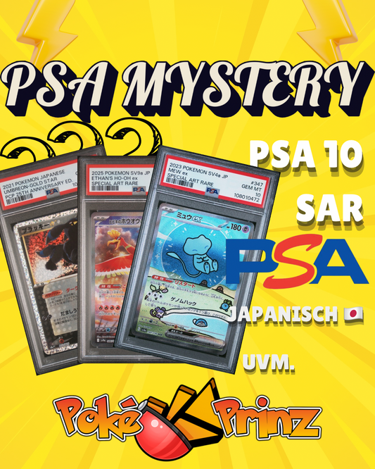 Pokemon PSA 10 SAR Mystery - Japanisch