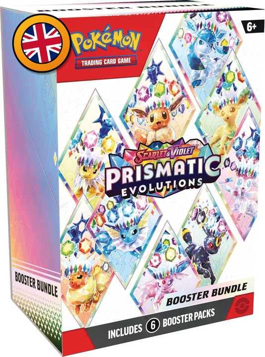 Pokemon Prismatic Evolutions Booster Bundle - Englisch