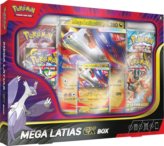 Pokemon Mega Evolution- Mega-Latias-ex Box - Englisch