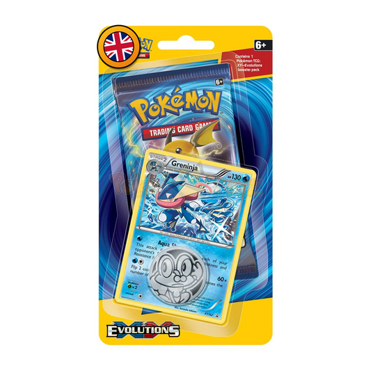 Pokemon XY Evolutions 1 Pack Blister Weezing / Greninja - Englisch - PokéPrinz