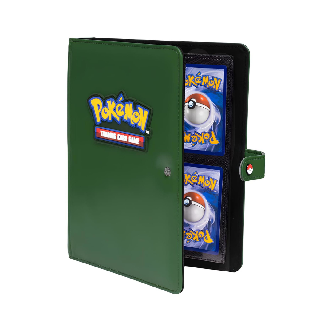 Ultra PRO Pokémon: Premium-Snap-Binder - Grün – Exklusives TCG Sammelalbum