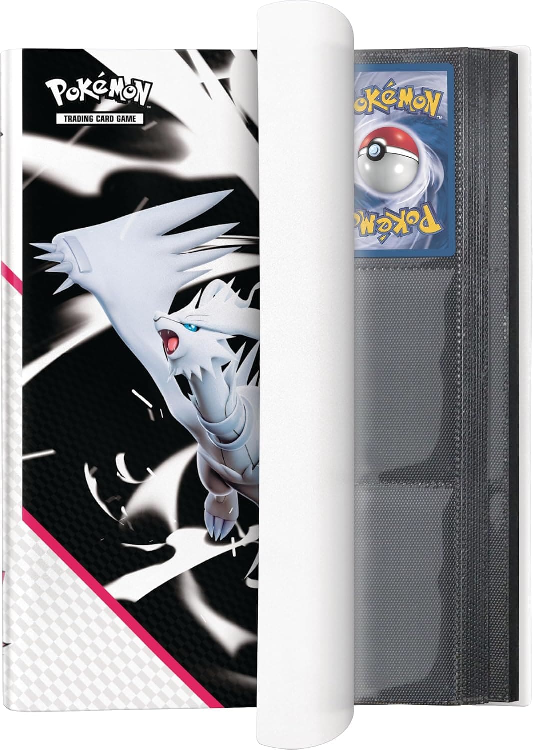 Ordner Karmesin & Purpur – Schwarze Blitze / Weiße Flammen - Binder - PokéPrinz