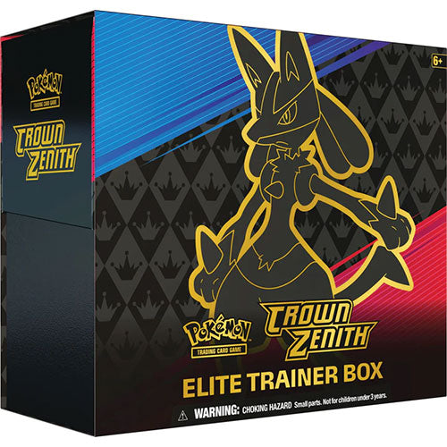 Pokémon SWSH 12.5 – Crown Zenith – Elite Trainer Box (ETB) - Englisch - PokéPrinz