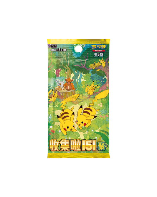 Pokémon Collect 151: Gathering Booster Box Slim - Chinesisch