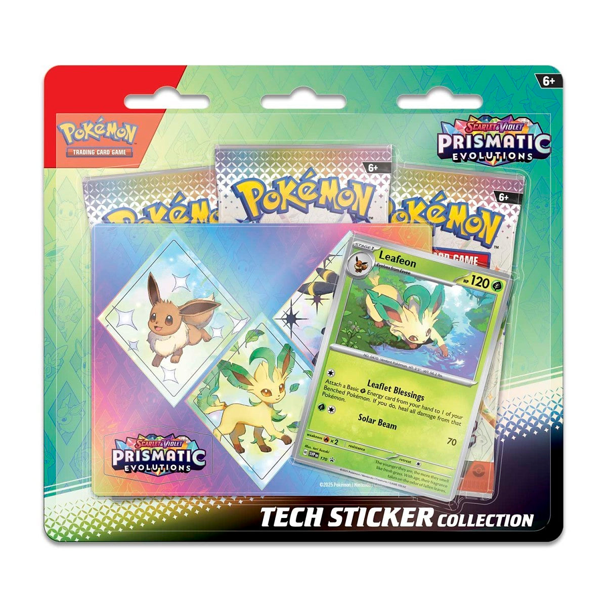 Pokémon TCG: Scarlet & Violet – Prismatic Evolutions Tech Sticker Collection (Englisch) - PokéPrinz