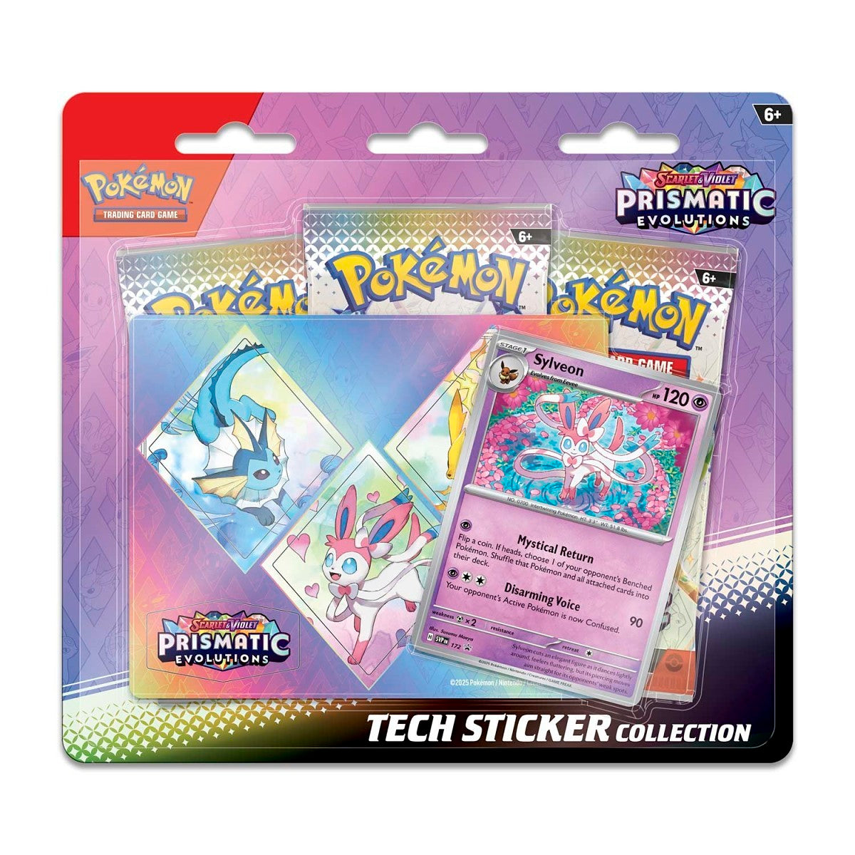 Pokémon TCG: Scarlet & Violet – Prismatic Evolutions Tech Sticker Collection (Englisch) - PokéPrinz