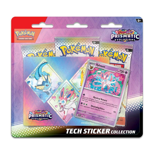Pokémon TCG: Scarlet & Violet – Prismatic Evolutions Tech Sticker Collection (Englisch) - PokéPrinz