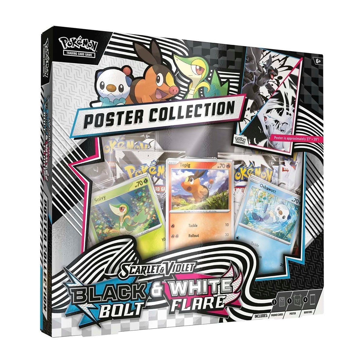 Pokemon Black Bolt & White Flare - Poster Collection