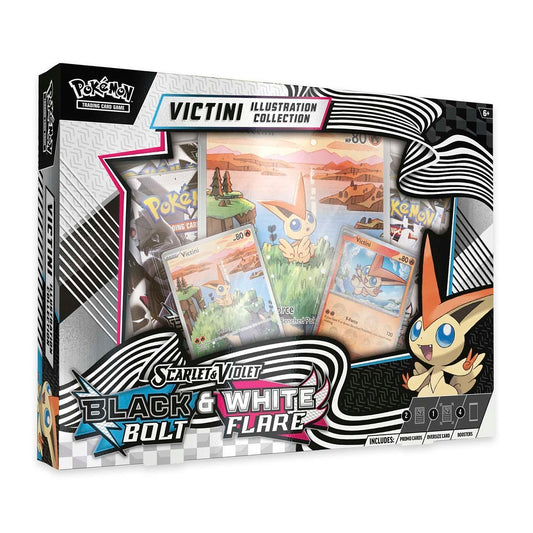 Pokemon Black Bolt & White Flare Victini Illustration Collection