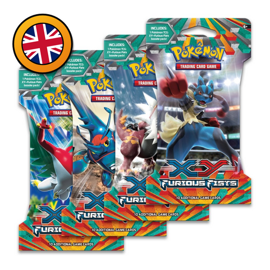 Pokémon TCG: XY – Furious Fists Sleeved Booster (Englisch)