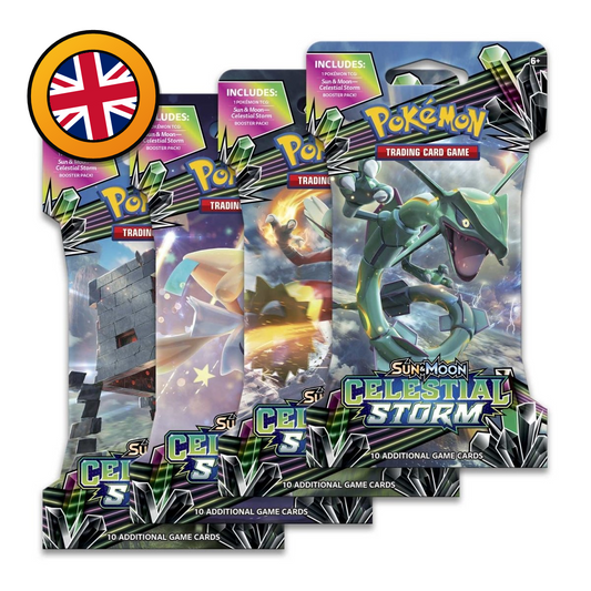 Pokémon TCG: Sun & Moon – Celestial Storm Sleeved Booster (Englisch)