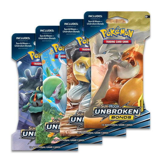 Pokémon TCG: Sun & Moon – Unbroken Bonds Sleeved Booster (Englisch) - PokéPrinz