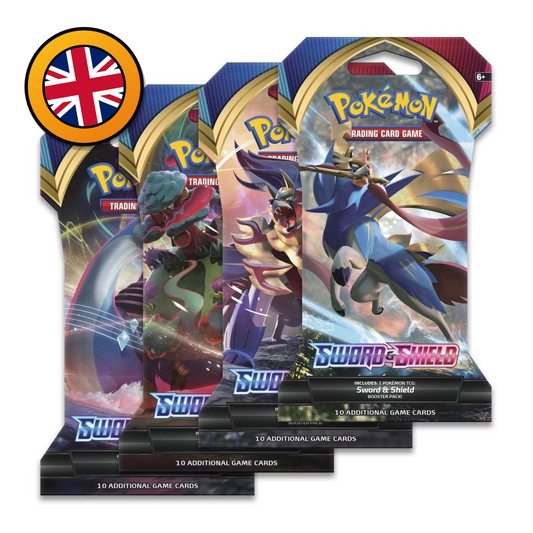 Pokémon TCG: Sword & Shield Base Set – Sleeved Booster (Englisch)