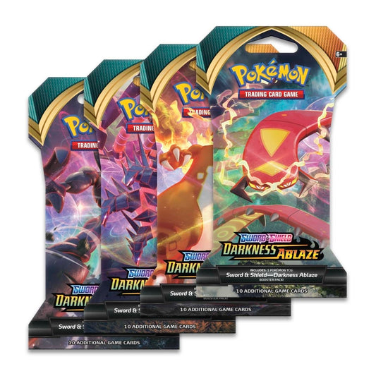 Pokémon TCG: Sword & Shield – Darkness Ablaze Sleeved Booster (Englisch) - PokéPrinz