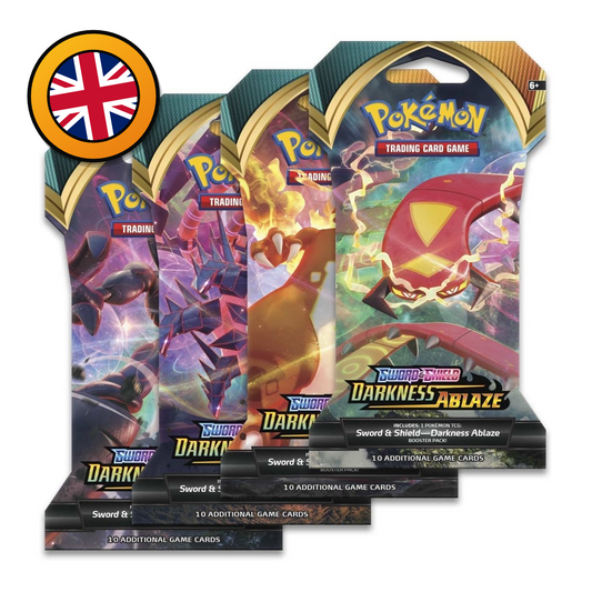 Pokémon TCG: Sword & Shield – Darkness Ablaze Sleeved Booster (Englisch)