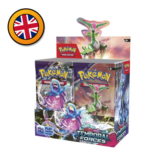 Pokémon TCG: Scarlet & Violet – Temporal Forces Booster Display (English)