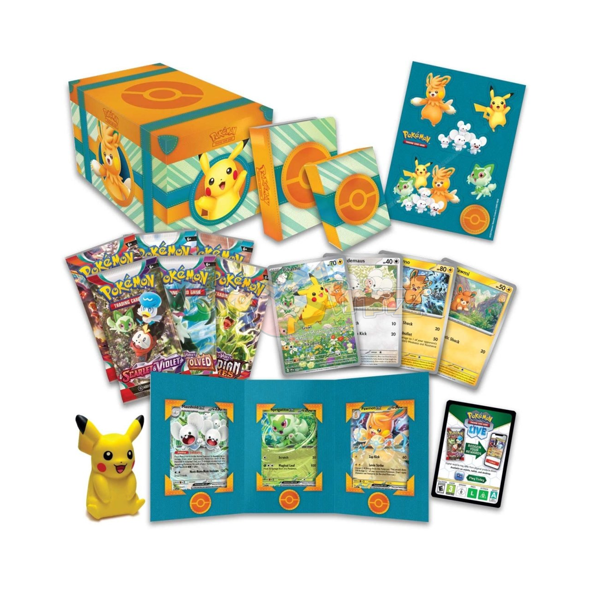 Pokémon TCG: Paldea Adventure Chest (Englisch) – Sealed OVP (dB)