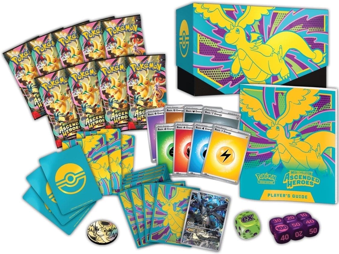 Pokémon TCG: Mega Evolution – Ascended Heroes Elite Trainer Box (ETB) – Englisch - PokéPrinz