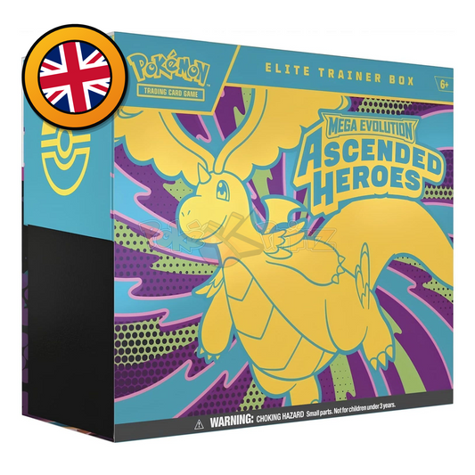 Pokémon TCG: Ascended Heroes Elite Trainer Box Sealed Case (10 Boxen) | Englisch - PokéPrinz
