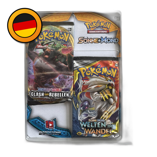 Pokémon TCG: 2er Blister – Clash der Rebellen & Welten im Wandel (Deutsch)