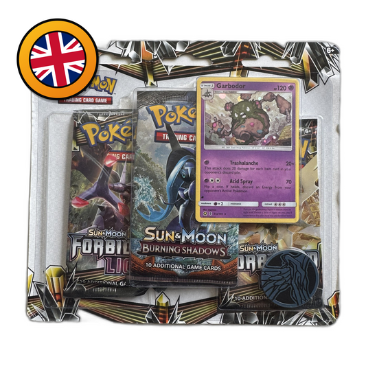 Pokémon TCG: Forbidden Light 3-Pack Blister – Garbodor Promo (Englisch)