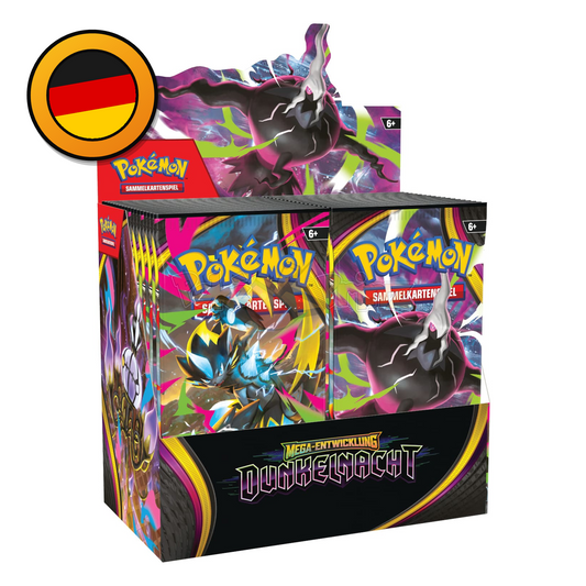Pokémon TCG: Mega-Entwicklung Dunkelnacht Booster Display Box (Deutsch) – Sealed OVP