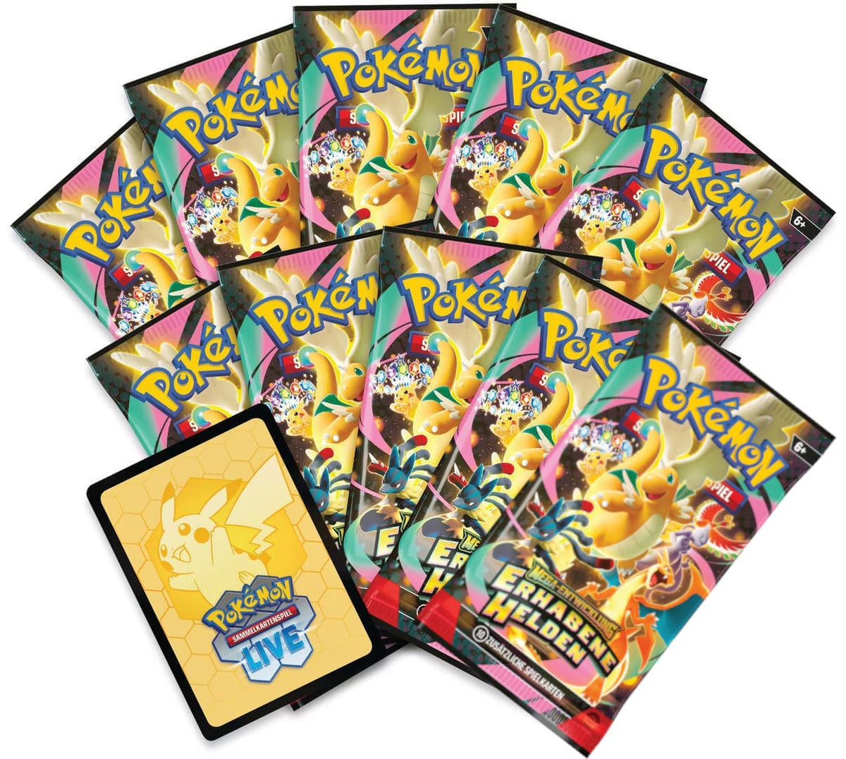 Pokémon TCG: Mega-Entwicklung – Erhabene Helden Premium-Poster-Kollektion - PokéPrinz
