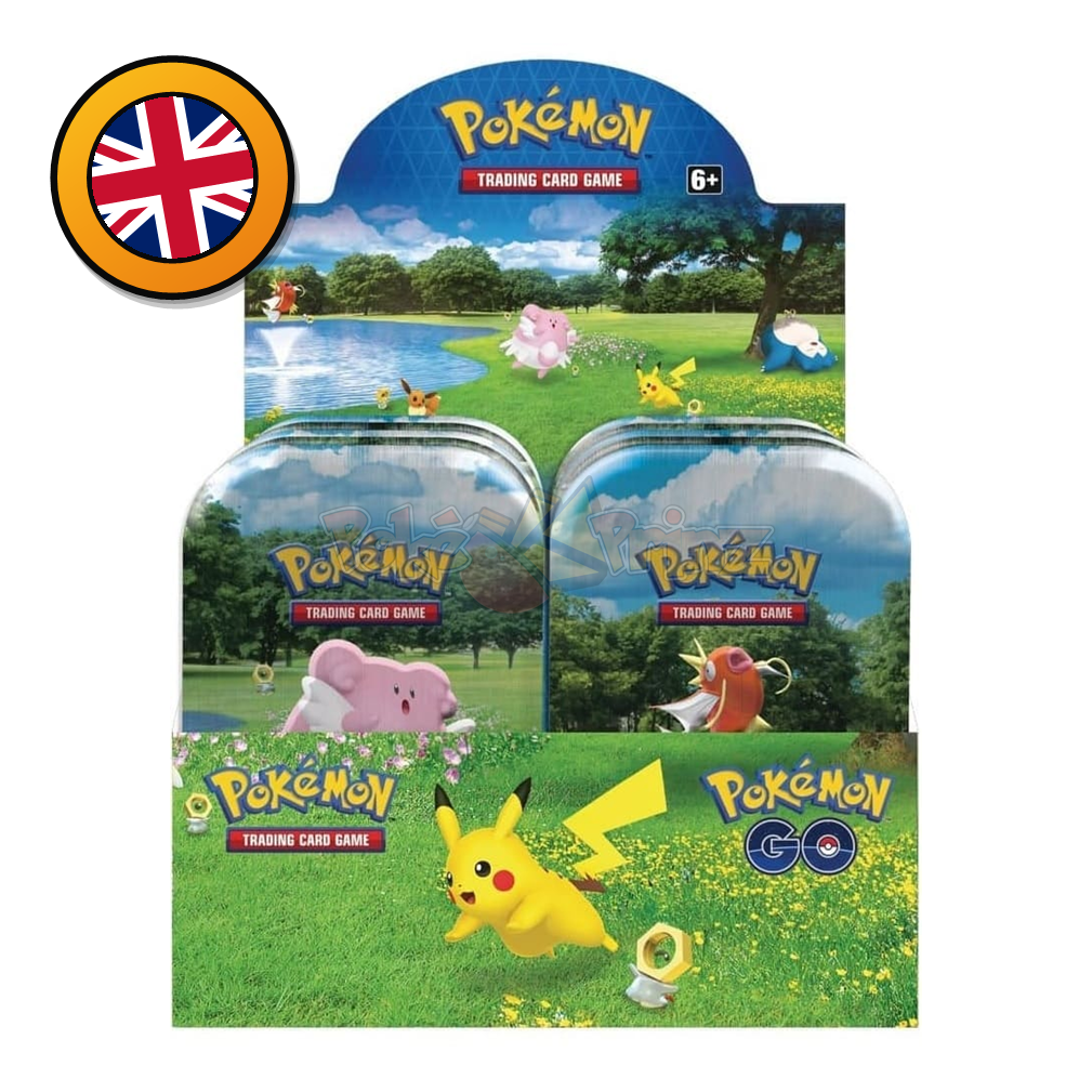 Pokémon TCG: Pokémon GO Mini Tin Display | 10 Tins | Englisch Sealed - PokéPrinz