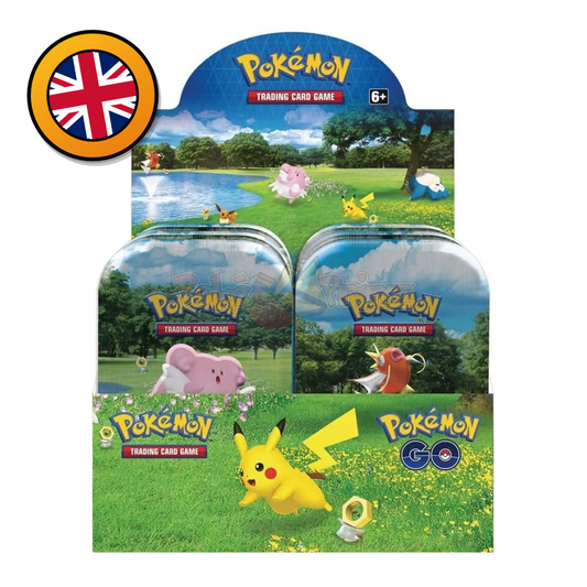 Pokémon TCG: Pokémon GO Mini Tin Display | 10 Tins | Englisch Sealed - PokéPrinz