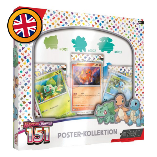 Pokémon TCG: Scarlet Violet 151 – Poster Collection (Englisch)