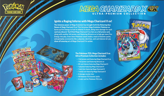 Pokémon Mega Charizard X Ultra Premium Collection