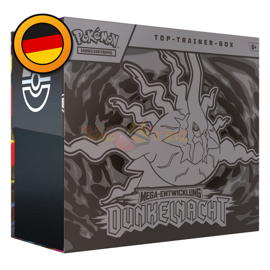 Pokémon TCG: Mega-Entwicklung Dunkelnacht Top-Trainer-Box | Deutsch Sealed