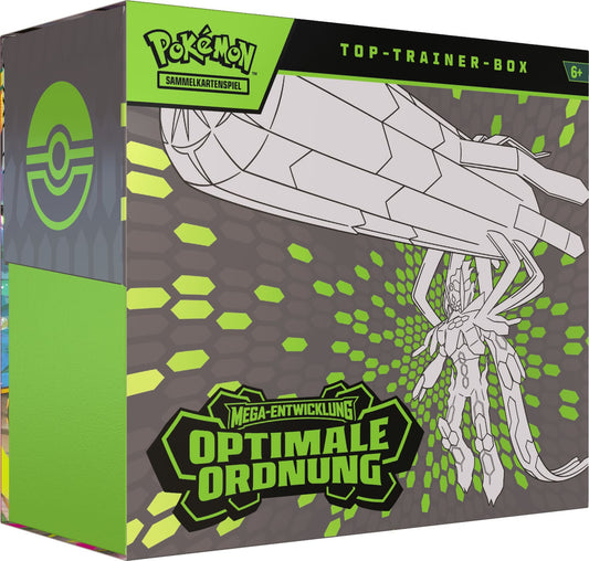 Pokémon TCG: Karmesin & Purpur – Optimale Ordnung Top-Trainer-Box (Deutsch)