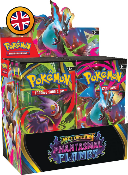 Pokémon TCG: Scarlet & Violet – Phantasmal Flames Booster Display (English)