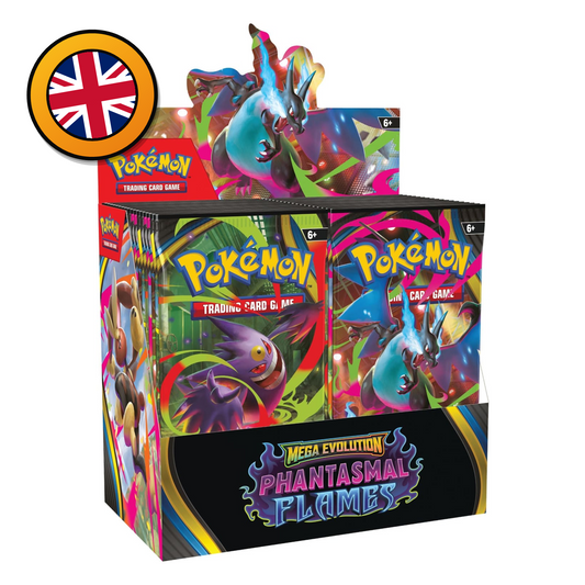 Pokémon TCG: Scarlet & Violet – Phantasmal Flames Booster Display (English)