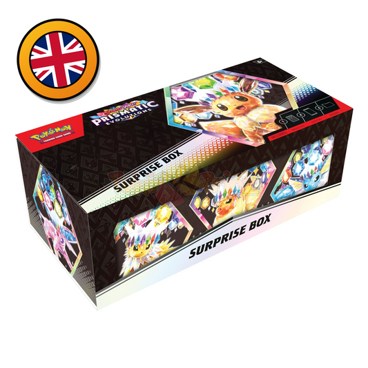 Pokémon TCG: Prismatic Evolutions Surprise Box | Englisch Sealed - PokéPrinz