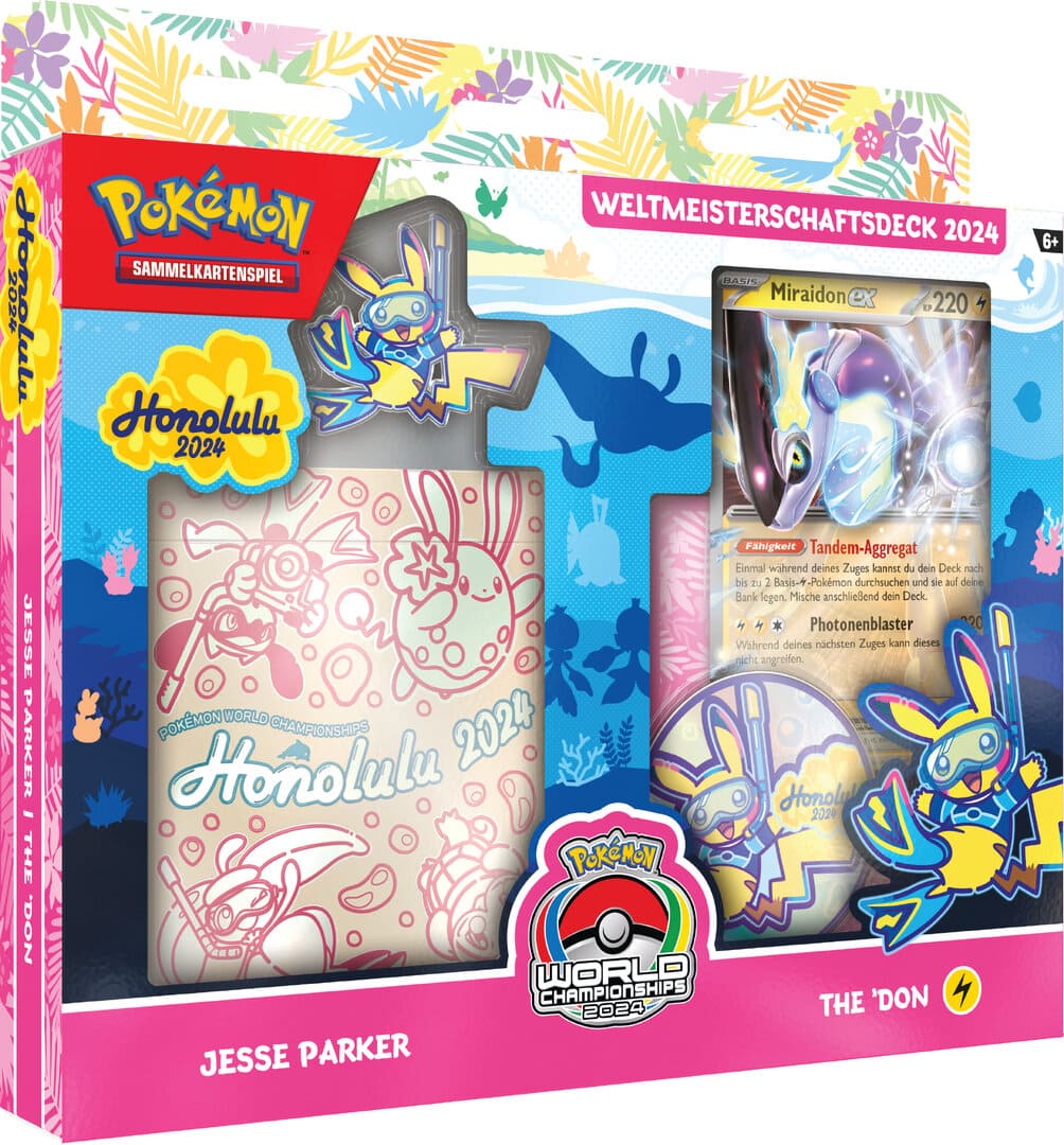 Pokemon Weltmeisterschaftsdecks 2024 Hawaii Honolulu