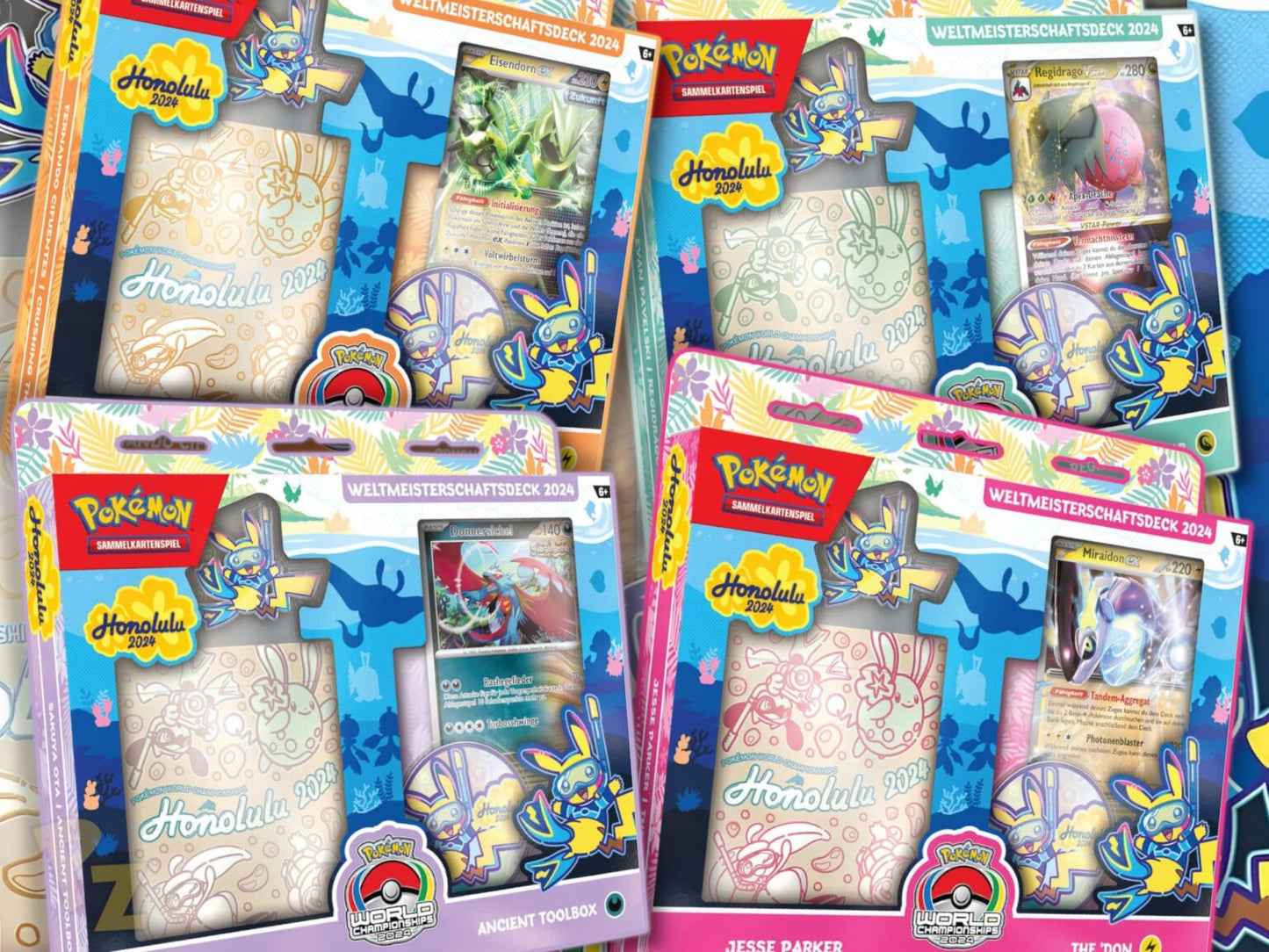 Pokemon Weltmeisterschaftsdecks 2024 Hawaii Honolulu