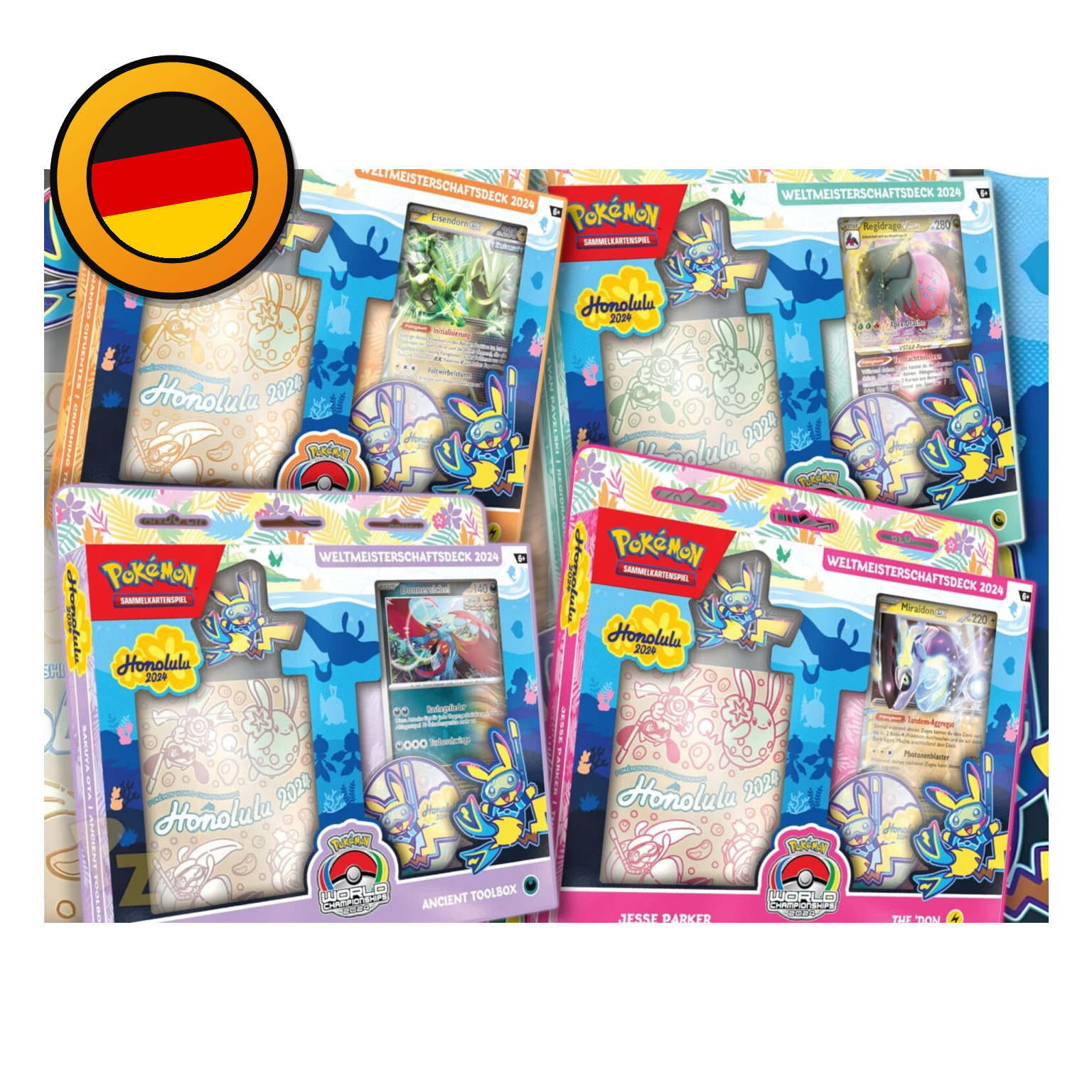 Pokemon Weltmeisterschaftsdecks 2024 Hawaii Honolulu - PokéPrinz