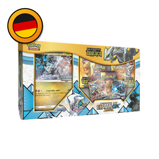 Pokémon-Sammelkartenspiel: Majestät der Drachen – Kollektion Legenden aus Einall-GX (Deutsch)
